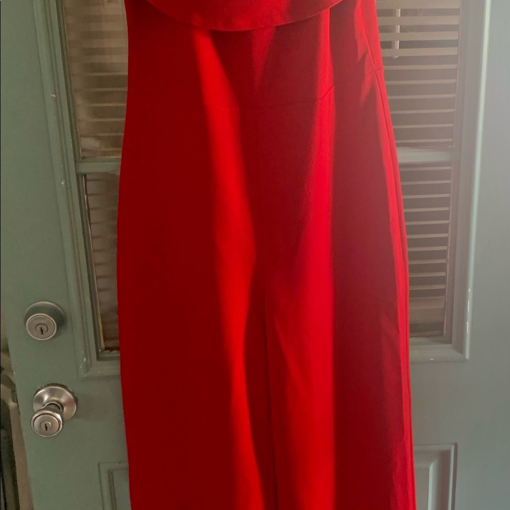 Red jumpsuit worn once.